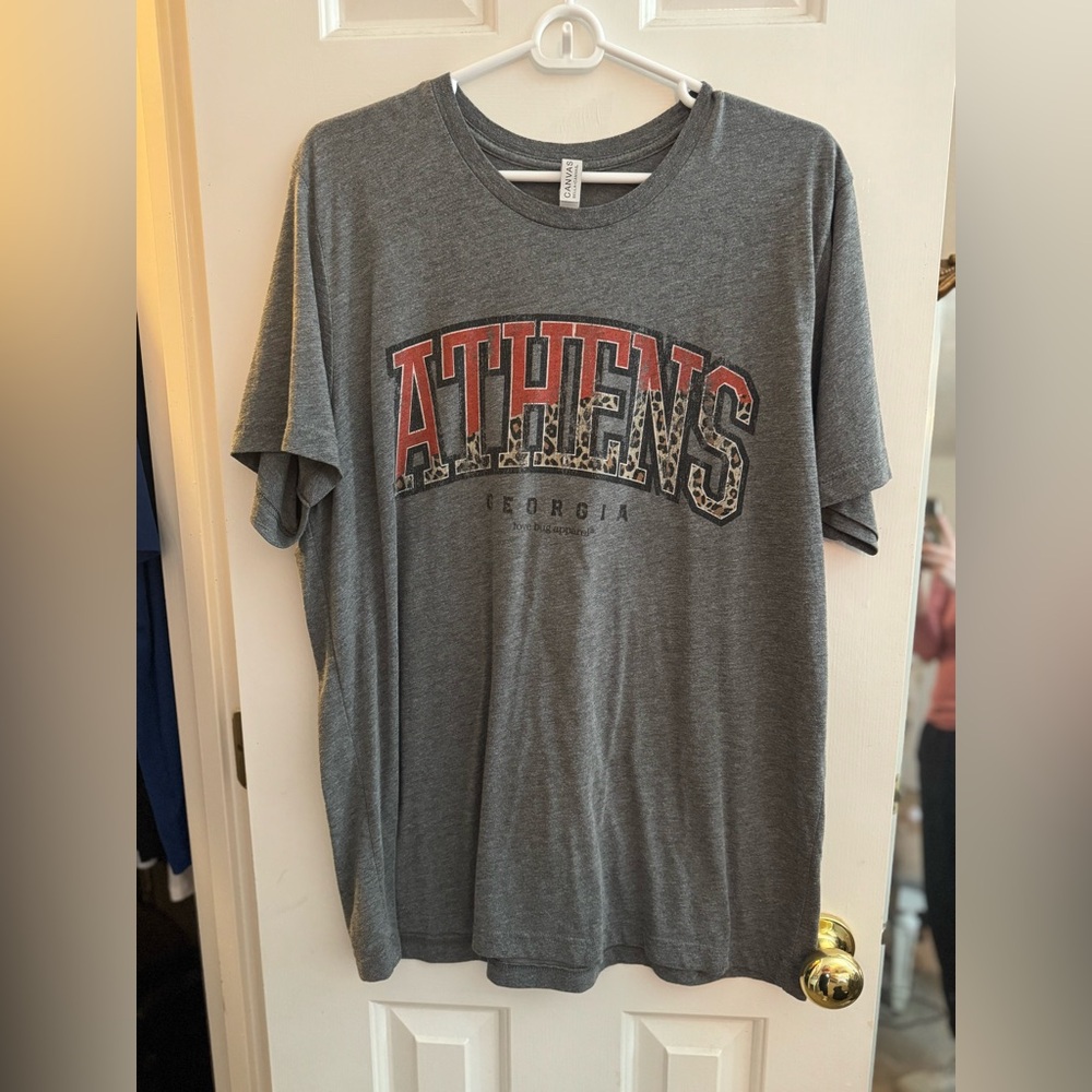 2/6$ Athens Ga Graphic Short Sleeve T-Shirt Sz Xl
